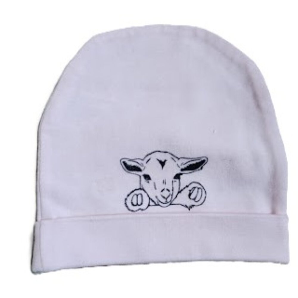 Infant Hat Solid Color Baby Goat